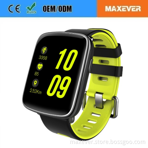 1.54" Touch Screen Sport Fitness Swimming IP68 Waterproof Smartwatch GV68